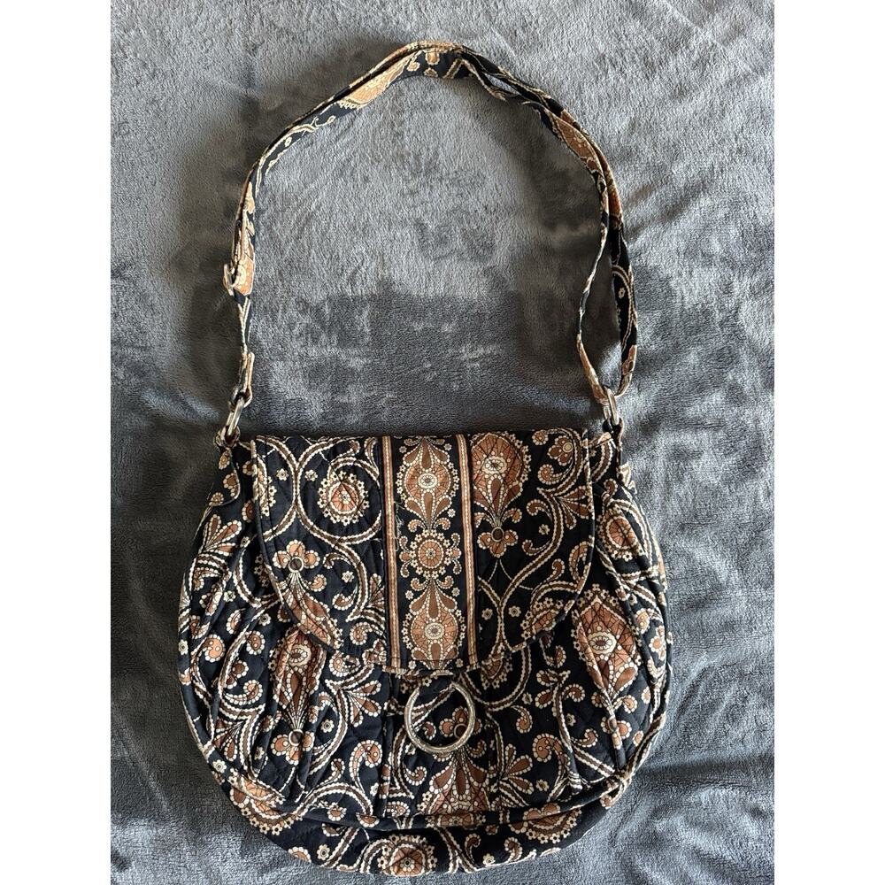 VERA BRADLEY, Crossbody, Caffe Latte Saddle Up, Vintage. Great Condition.‎